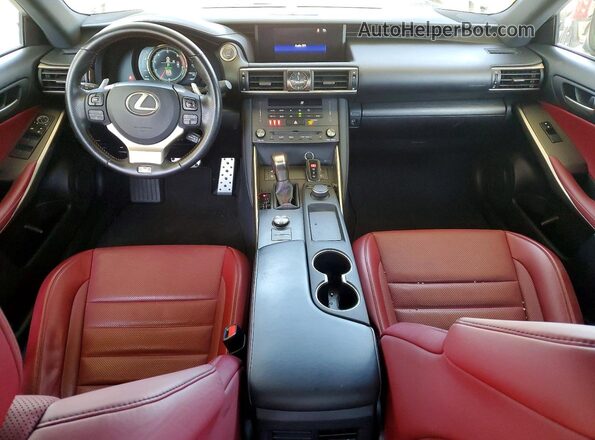 JTHBA1D29K5086405 2019 LEXUS IS Серый Вид панели приборов