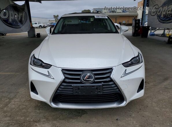 JTHBA1D29K5087778 2019 LEXUS IS Белый Вид спереди