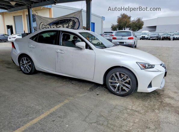 JTHBA1D29K5087778 2019 LEXUS IS Белый Передняя правая четверть