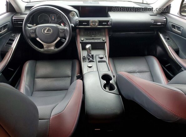 JTHBA1D29K5087778 2019 LEXUS IS Белый Вид панели приборов