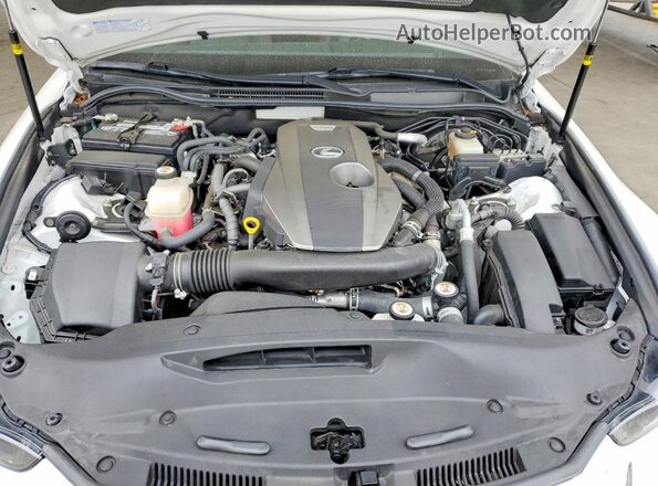 JTHBA1D29K5087778 2019 LEXUS IS Белый Вид задней части салона