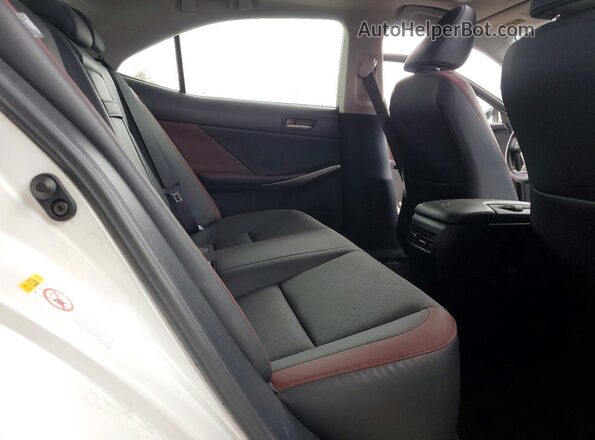 JTHBA1D29K5087778 2019 LEXUS IS Белый Вид задних сидений