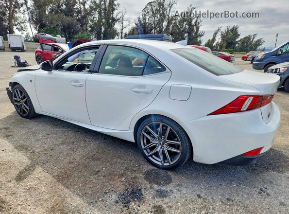 JTHBA1D2XG5012028 2016 LEXUS IS White Rear left