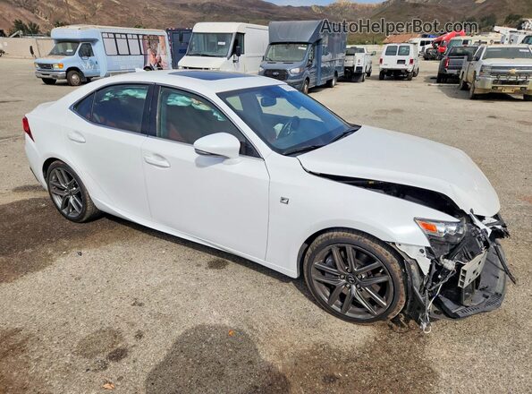 JTHBA1D2XG5012028 2016 LEXUS IS White Front right