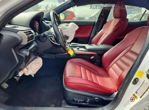 JTHBA1D2XG5012028 2016 LEXUS IS White Front interior view