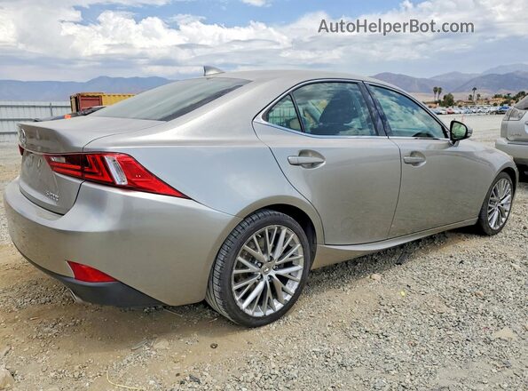 JTHBA1D2XG5028620 2016 LEXUS IS Gray Trasero derecho