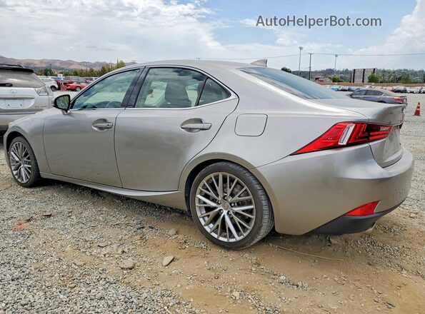 JTHBA1D2XG5028620 2016 LEXUS IS Gray Trasero izquierdo