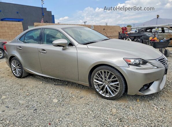 JTHBA1D2XG5028620 2016 LEXUS IS Gray Delantero derecho