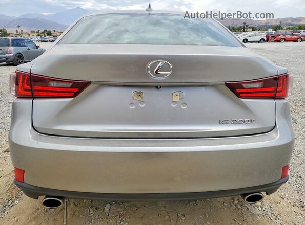 JTHBA1D2XG5028620 2016 LEXUS IS Gray Vista trasera