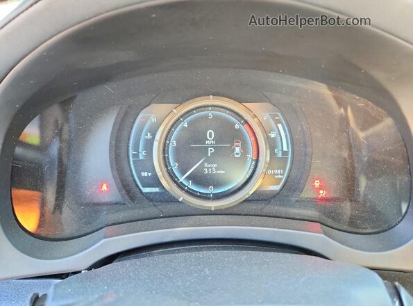 JTHBA1D2XG5037561 2016 LEXUS IS Charcoal Instrument cluster view