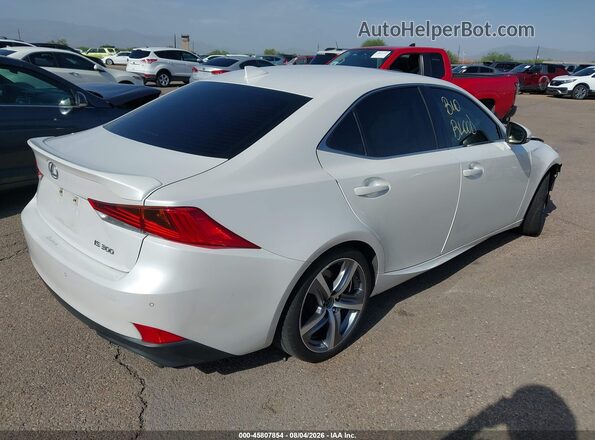 JTHBA1D2XJ5065934 2018 LEXUS IS 300 Белый Задняя правая четверть
