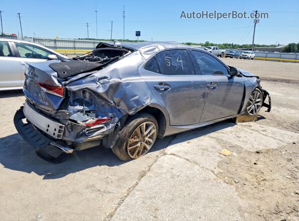 JTHBA1D2XJ5070759 2018 LEXUS IS Gray Trasero derecho