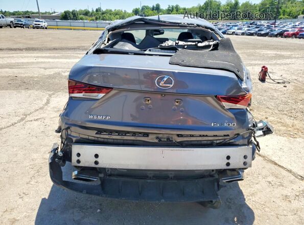 JTHBA1D2XJ5070759 2018 LEXUS IS Gray Vista trasera