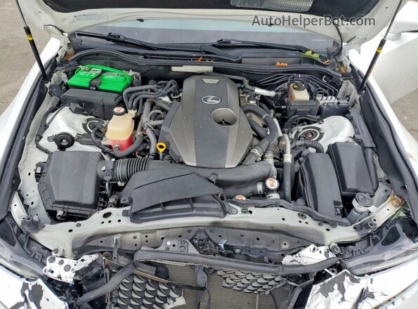 JTHBA1D2XJ5079199 2018 LEXUS IS White Вид задньої частини салону