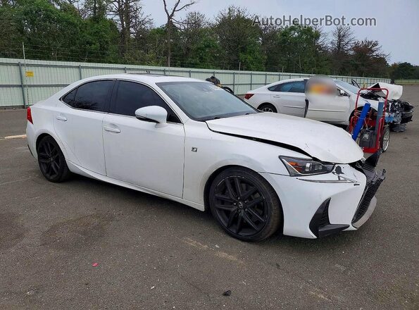 JTHBA1D2XJ5079199 2018 LEXUS IS White Передня права чверть