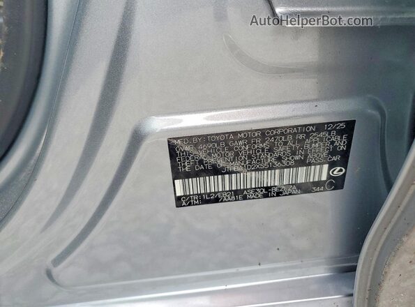 JTHBA1D2XS5136308 2025 LEXUS IS Silver Вид підкапотного простору