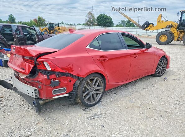 JTHBE1D22G5025408 2016 LEXUS IS Красный Задняя правая четверть