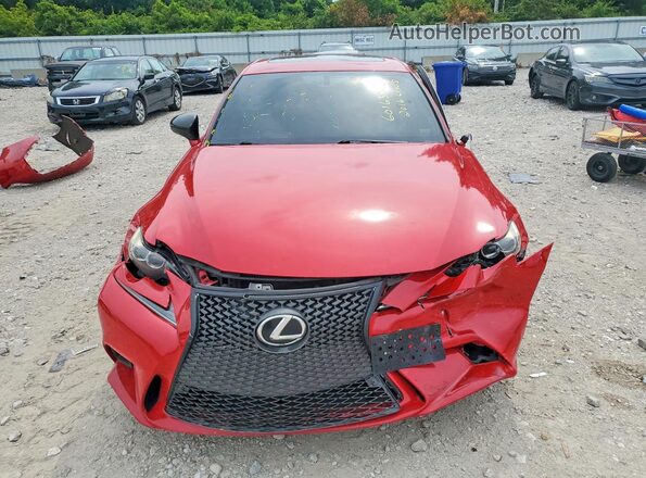 JTHBE1D22G5025408 2016 LEXUS IS Красный Вид спереди