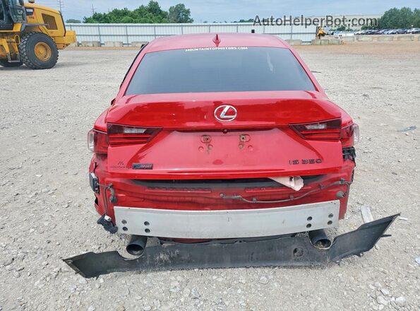 JTHBE1D22G5025408 2016 LEXUS IS Красный Вид сзади