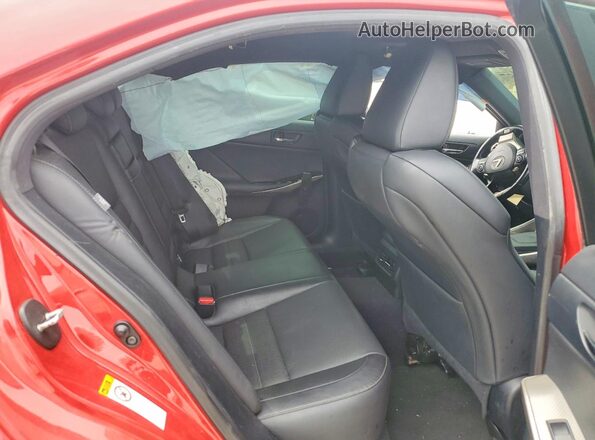 JTHBE1D22G5025408 2016 LEXUS IS Красный Вид задних сидений