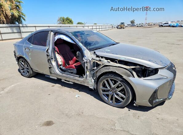 JTHBE1D27H5030203 2017 LEXUS IS Gray Przód prawy