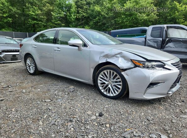 JTHBK1GG0G2215418 2016 LEXUS ES Silver Delantero derecho
