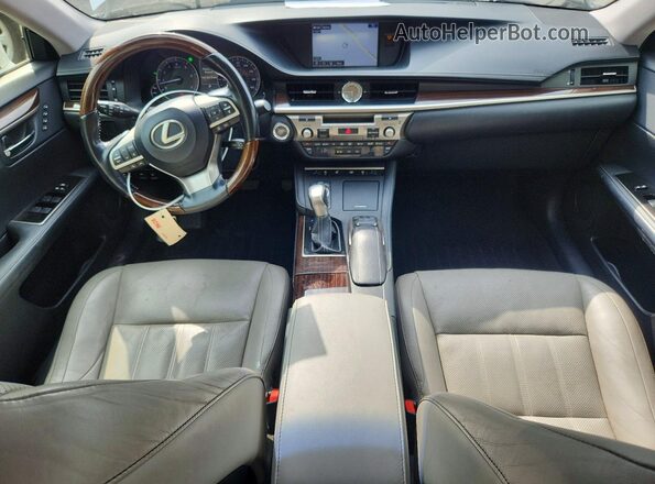 JTHBK1GG0G2215418 2016 LEXUS ES Silver Vista del salpicadero