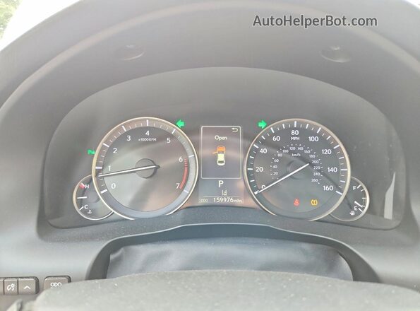 JTHBK1GG0G2215418 2016 LEXUS ES Silver Vista del cuadro de instrumentos