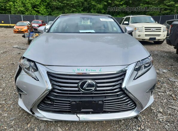 JTHBK1GG0G2215418 2016 LEXUS ES Silver Vista frontal
