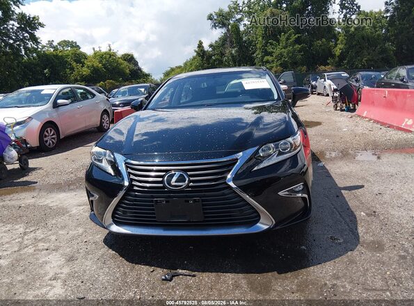 JTHBK1GG0G2231683 2016 LEXUS ES 350 Black Vista del cuadro de instrumentos