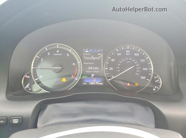 JTHBK1GG0G2239427 2016 LEXUS ES Белый Вид щитка приборов