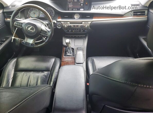 JTHBK1GG0G2239427 2016 LEXUS ES Белый Вид панели приборов