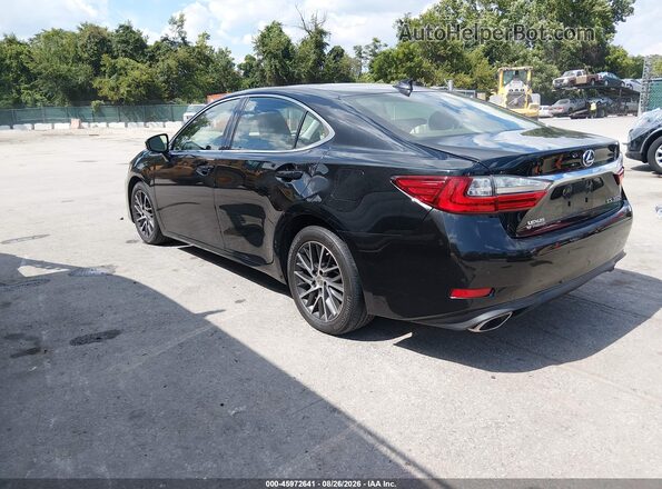 JTHBK1GG2G2237145 2016 LEXUS ES 350 Black Հետևի ձախ