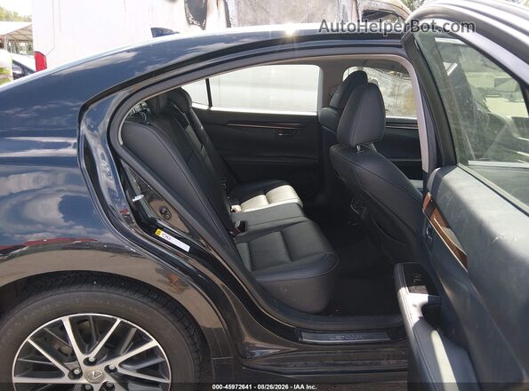 JTHBK1GG2G2237145 2016 LEXUS ES 350 Black VIN կոդի պիտակի տեսք