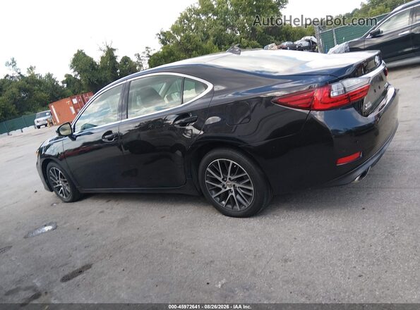 JTHBK1GG2G2237145 2016 LEXUS ES 350 Black Դիմացի տեսք