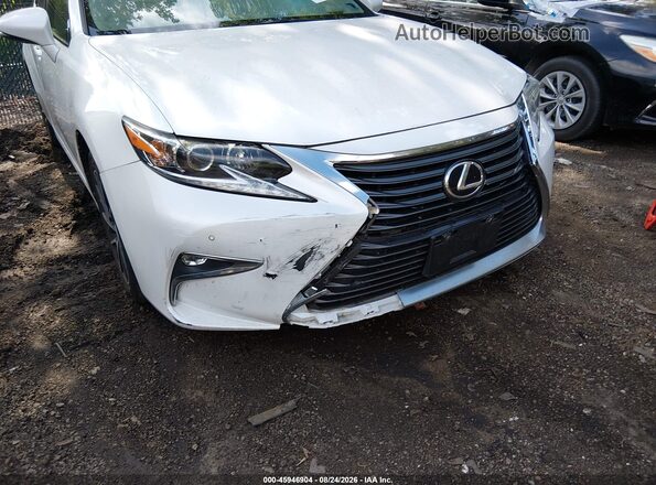 JTHBK1GG3G2224338 2016 LEXUS ES 350 White Vista frontal