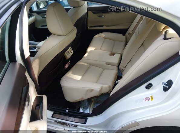JTHBK1GG3G2224338 2016 LEXUS ES 350 White Vista de la etiqueta del VIN
