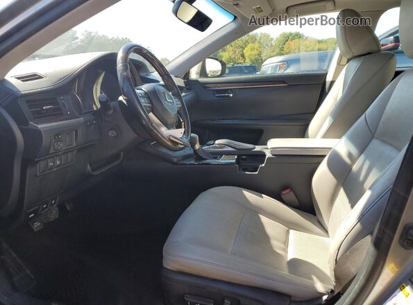 JTHBK1GG3G2227854 2016 LEXUS ES Beige Vista interior delantera
