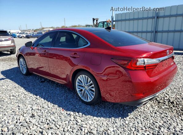 JTHBK1GG4G2213154 2016 LEXUS ES Red Задня ліва чверть