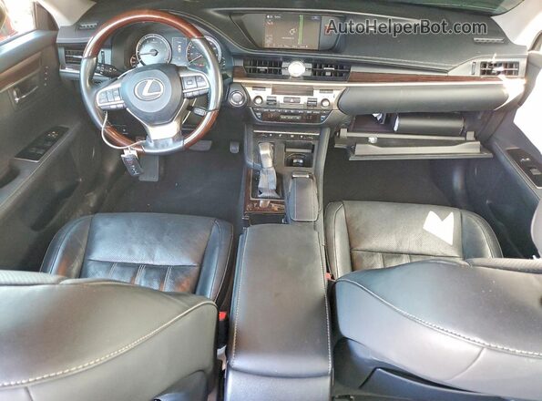 JTHBK1GG4G2213154 2016 LEXUS ES Red Вид панелі приладів