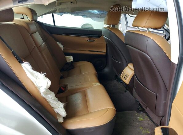 JTHBK1GG4G2231217 2016 LEXUS ES Белый Вид задних сидений