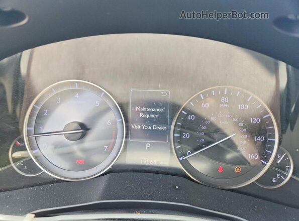 JTHBK1GG5G2236930 2016 LEXUS ES Белый Вид щитка приборов