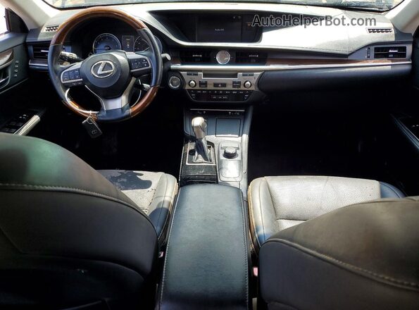 JTHBK1GG6G2211647 2016 LEXUS ES Black Вид панелі приладів