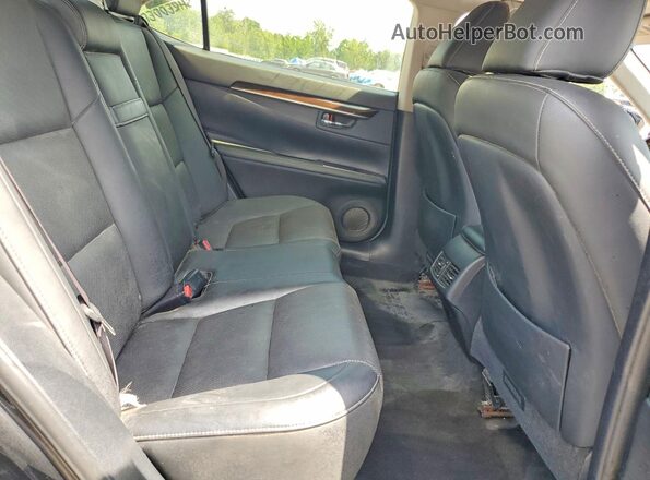 JTHBK1GG6G2211647 2016 LEXUS ES Black Вид задніх сидінь