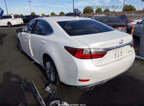 JTHBK1GG6G2240646 2016 LEXUS ES 350 White Trasero izquierdo