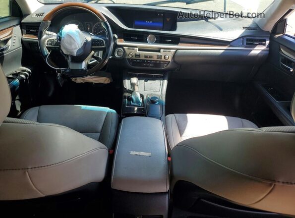 JTHBK1GG7G2227534 2016 LEXUS ES Silver Вид панелі приладів