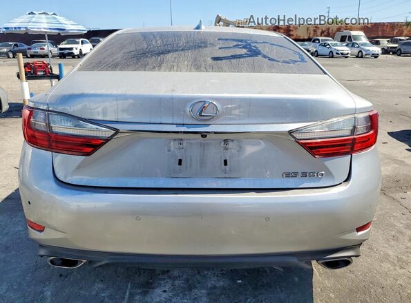 JTHBK1GG7G2227534 2016 LEXUS ES Silver Вид ззаду