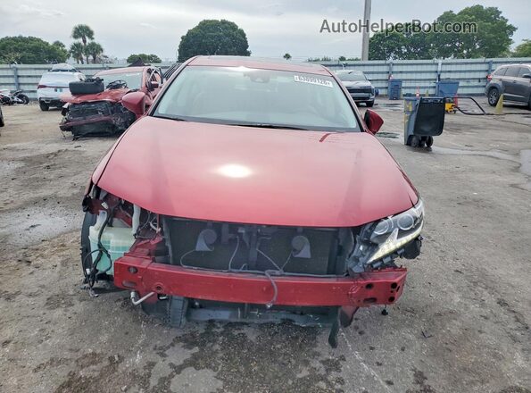 JTHBK1GG8G2232967 2016 LEXUS ES Красный Вид спереди