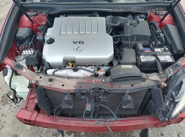 JTHBK1GG8G2232967 2016 LEXUS ES Красный Вид задней части салона