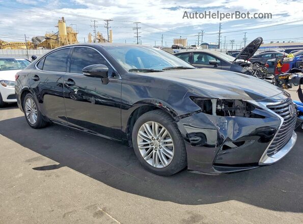 JTHBK1GGXG2214261 2016 LEXUS ES Black Przód prawy